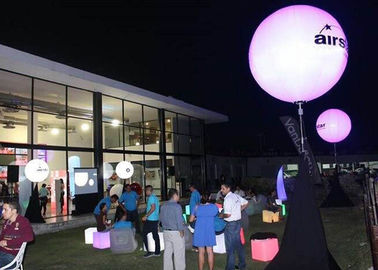 محصولات تبلیغاتی بادی تورم بادی، چراغ بالون بادی Inflatable Purple برای نمایش