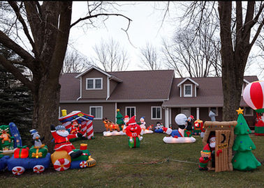 دکوراسیون کریسمس بادی تزئینی برای حیاط خلوت برای سرگرمی