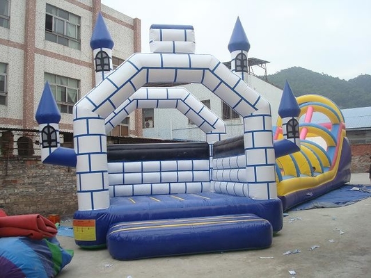 0.55 میلی متر PVC Commercial Bouncer Combo Castle Jumping Inflatable for Children